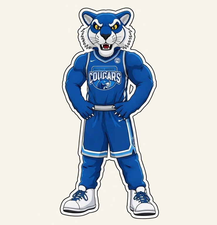 Cougar mascot design concept