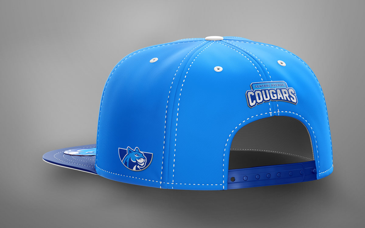 Cougars Elementary School Mascot Design visual 6