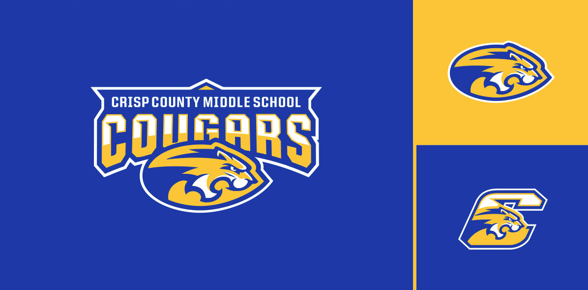 Crisp County Middle School Logo Design & Mascot visual 3