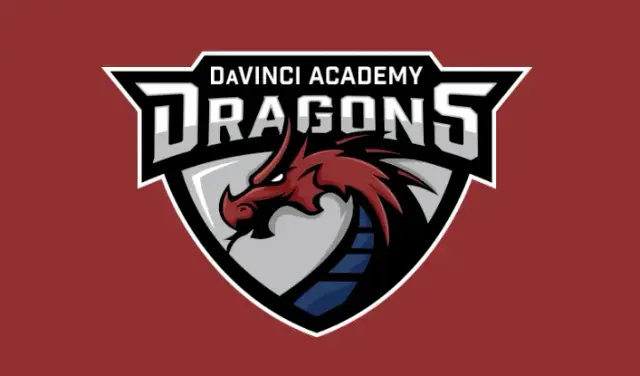 DaVinci Academy Mascot Logo | School Branding Agency