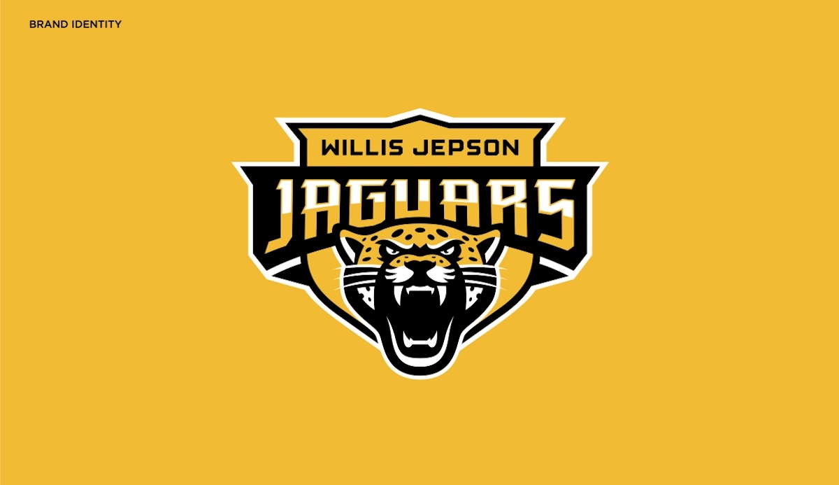 Jepson Jaguars School Brand Identity visual 3