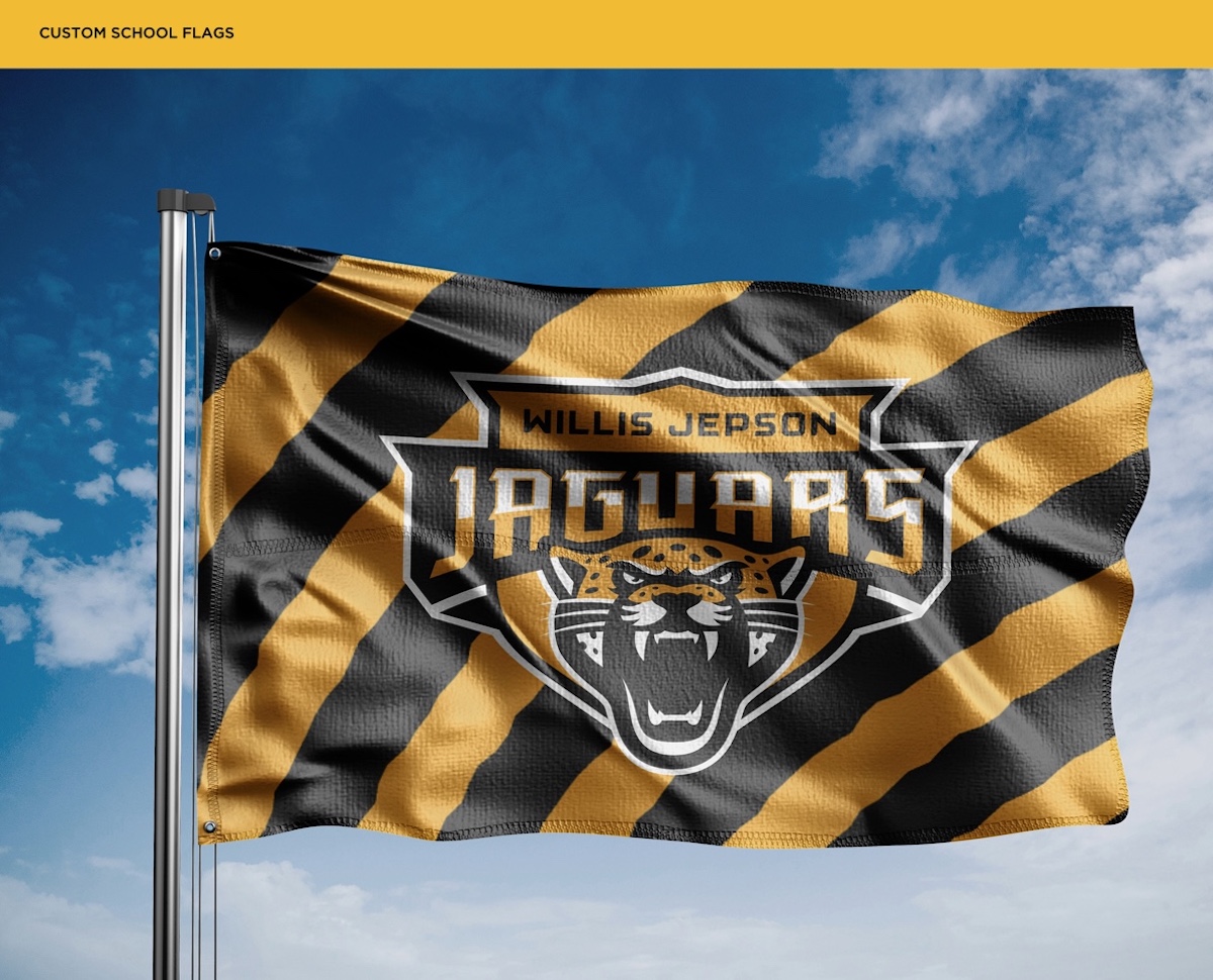 Jepson Jaguars School Brand Identity visual 21