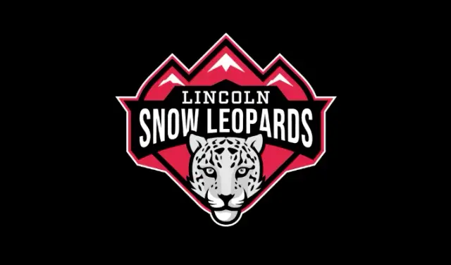 Lincoln Snow Leopards Logo Design | School Branding Agency