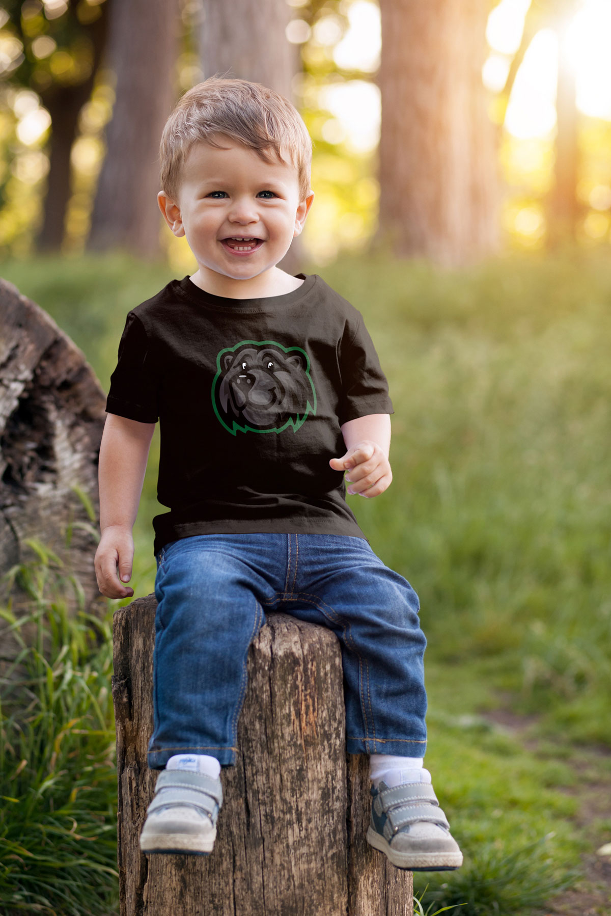 Narcoossee Elementary School Logo Bear Mascot visual 6