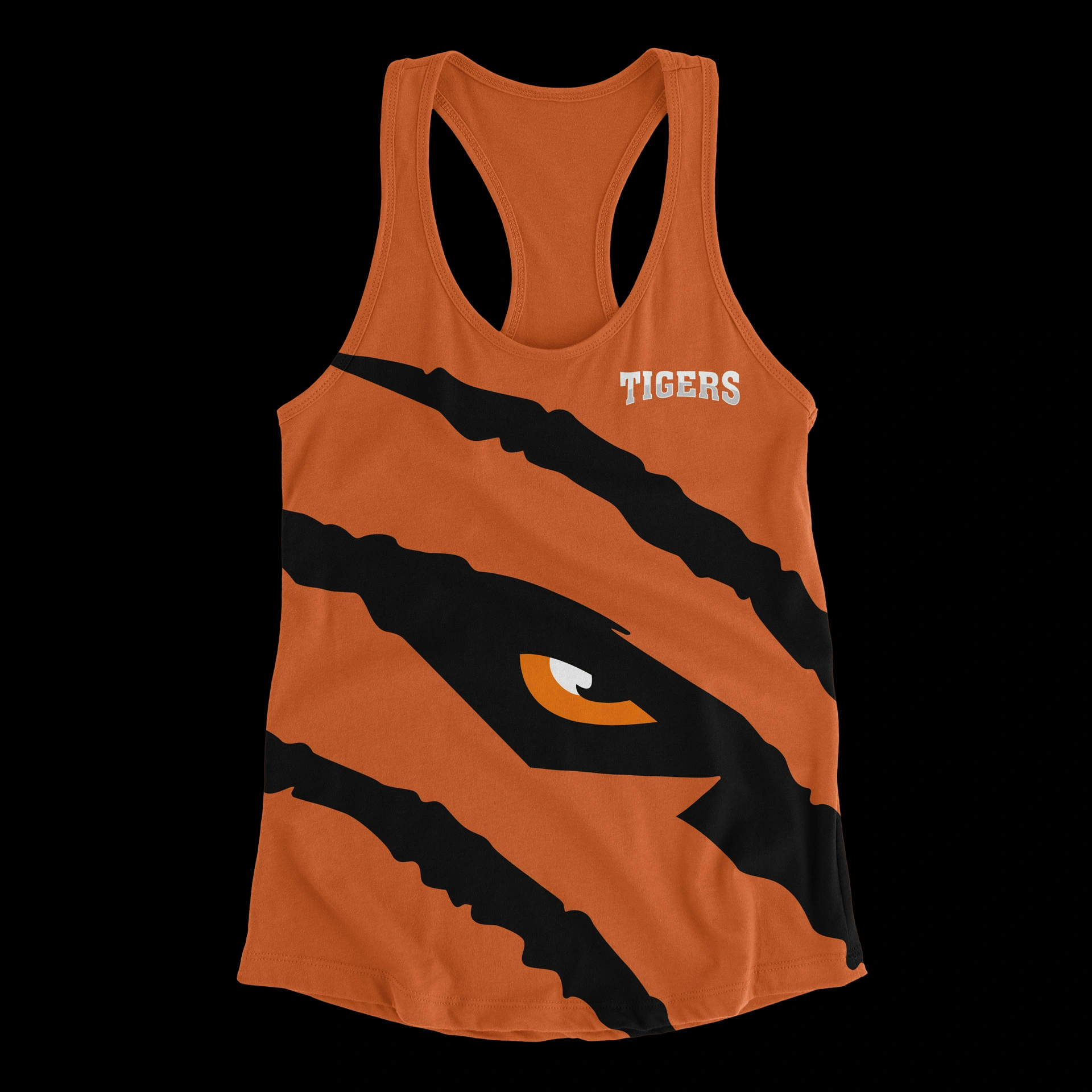 Republic School District brand guidelines documentation showing color specifications, typography standards, and logo usage rules for the tiger mascot identity system. The guidelines ensure consistent application of orange and black color palette across all school communications, athletic uniforms, and branded materials. Includes proper spacing requirements, minimum sizes, and approved logo variations for high school, middle school, elementary, and district applications.