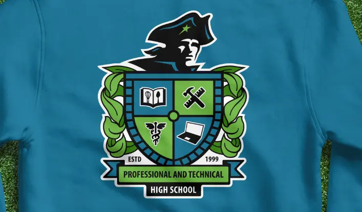 Professional and Technical High School Logo Design | School Branding Agency