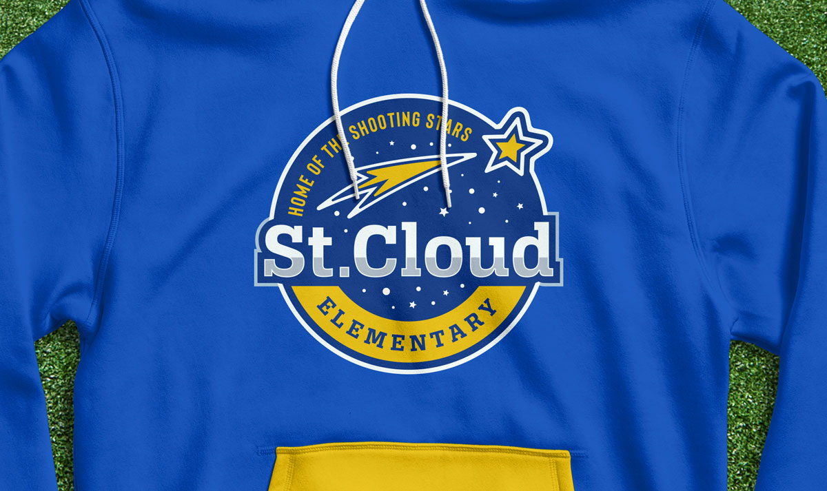 St. Cloud Elementary School Logo Design visual 3