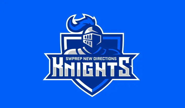 SWPREP New Directions Knights Logo Design | School Branding Agency