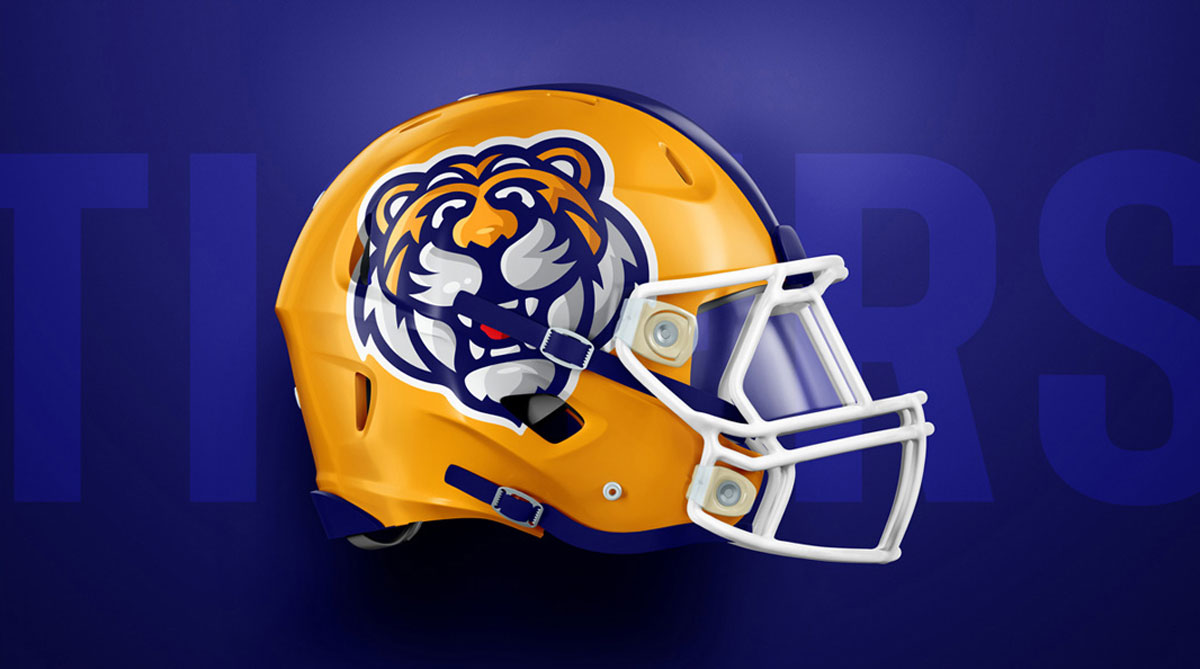 Ventura Elementary School Logo Tiger Mascot visual 4