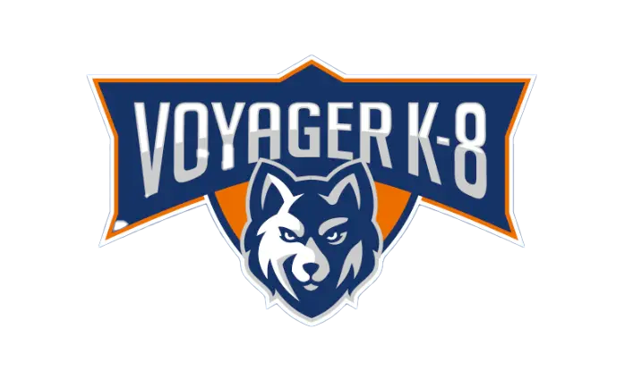 Voyager K-8 Mascot Logo Design | School Branding Agency hero visual