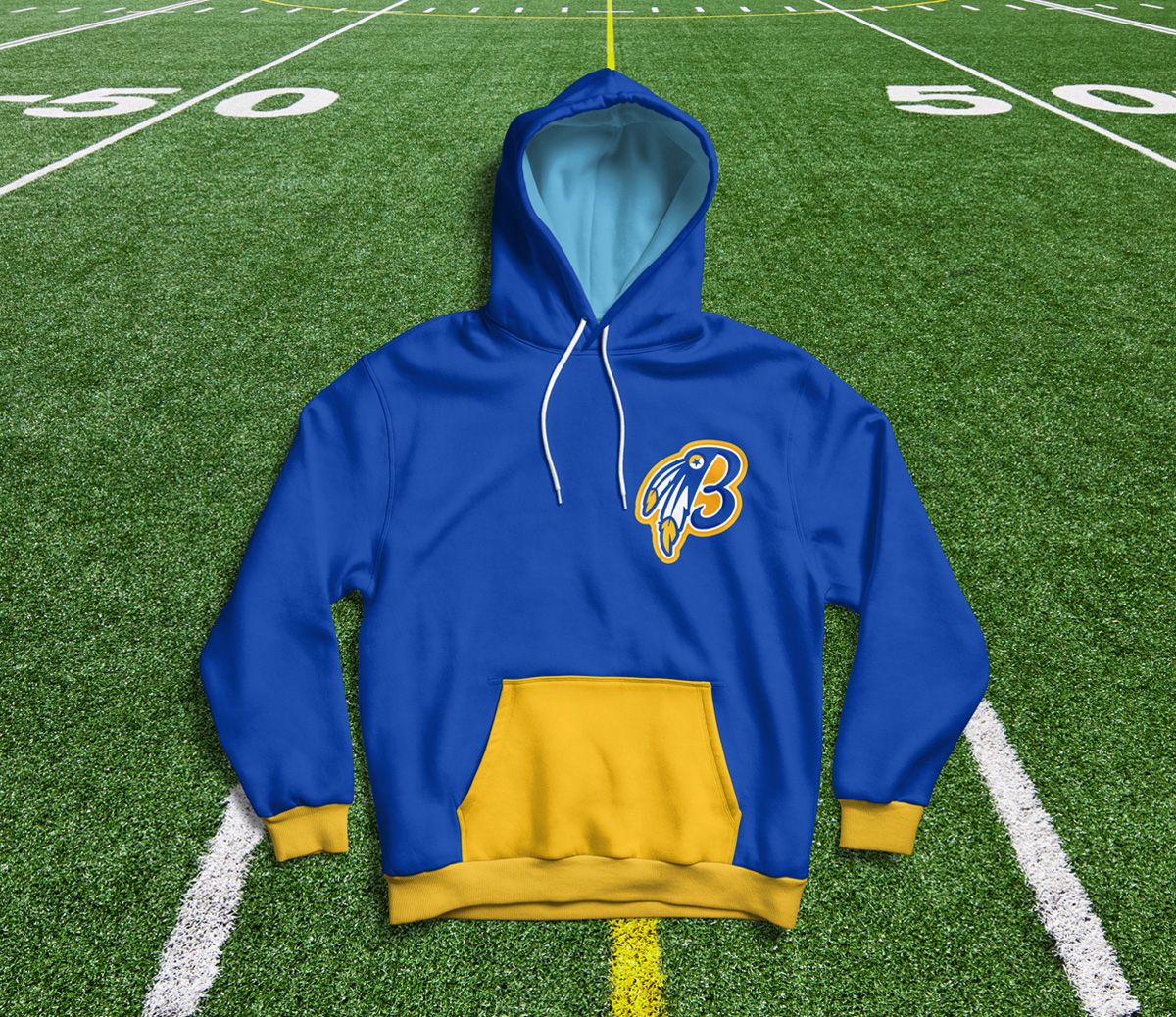 BRAVES High School Mascot & Logo Design visual 9
