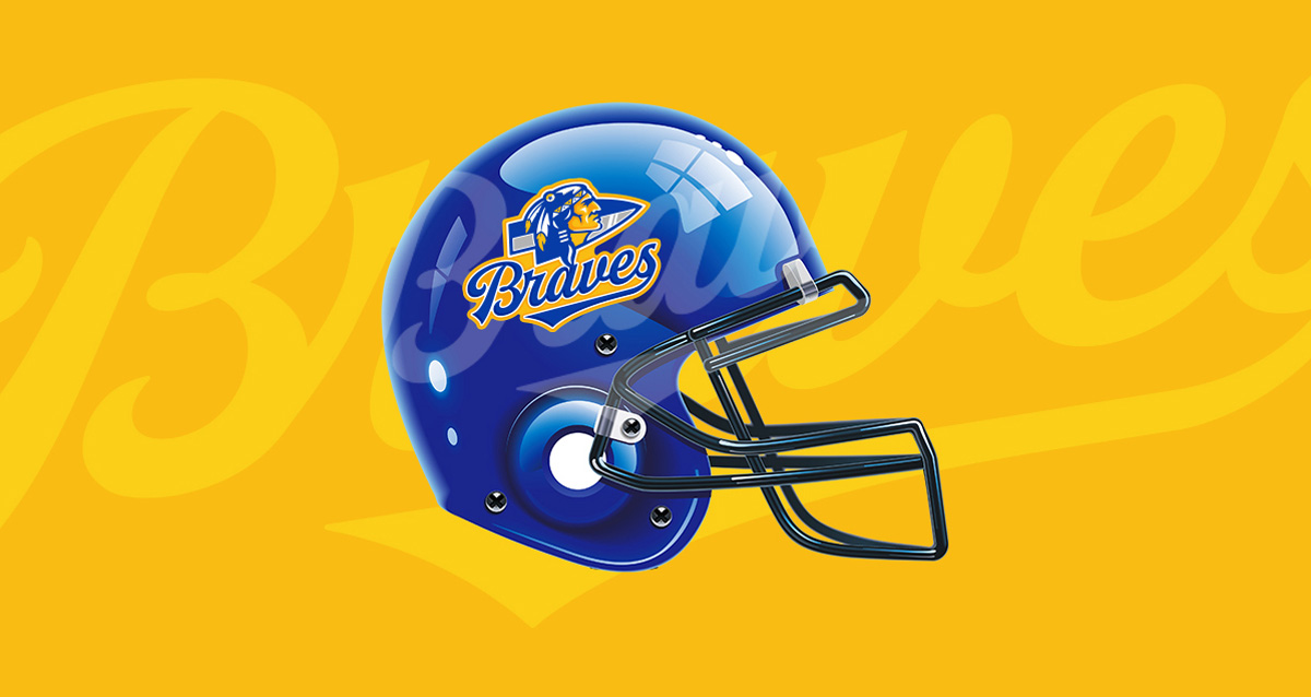 BRAVES High School Mascot & Logo Design visual 10