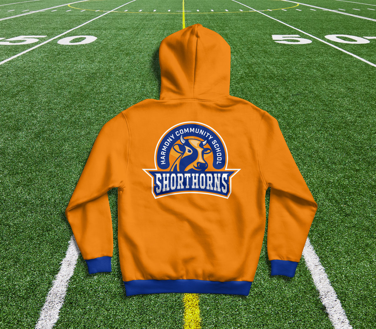 Harmony Community School Logo Mascot visual 11