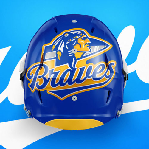 BRAVES High School Mascot & Logo Design
