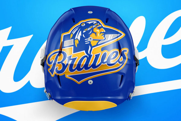 BRAVES High School Mascot & Logo Design