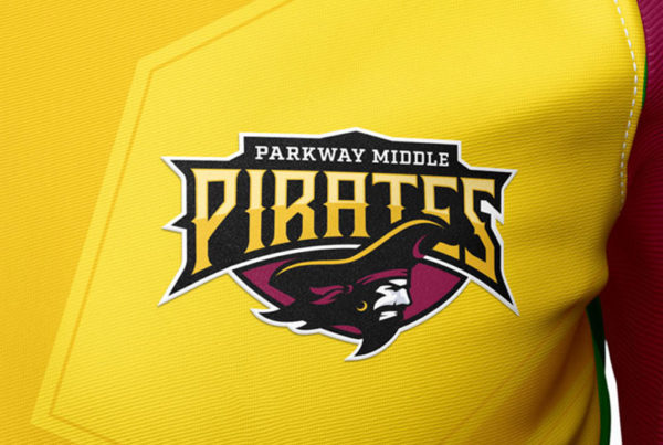 Parkway Middle School Logo Mascot