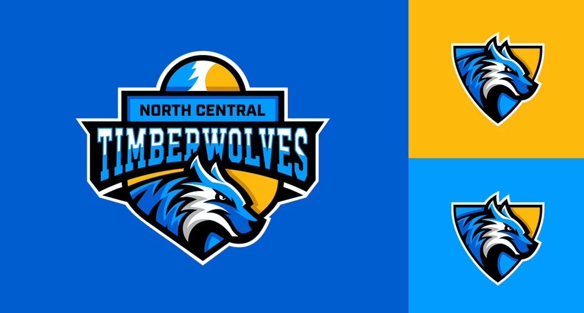 north central michigan college logo design