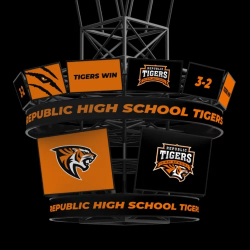 republic high school mascot logo