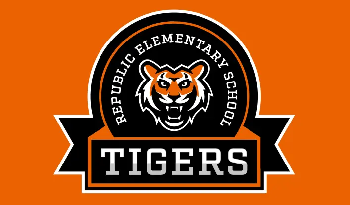 Republic Tigers Mascot
